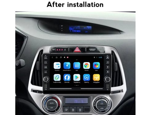 Штатна магнітола FORS.auto K400 для Hyundai I20 (4+64Gb, 8", Auto AC) 2012-2014