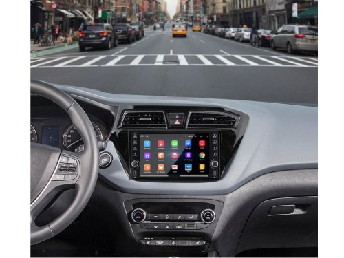 Штатная магнитола FORS.auto K400 для Hyundai I20 (4+64Gb, 8") 2014-2015