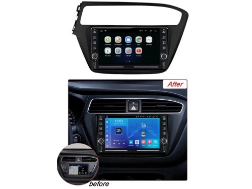 Штатна магнітола FORS.auto K400 для Hyundai I20 (4+64Gb, 8") 2015-2018