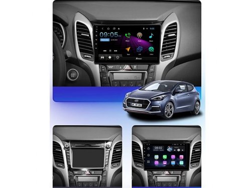 Штатная магнитола FORS.auto M400 для Hyundai I30 (4+64Gb, 9") 2011-2017