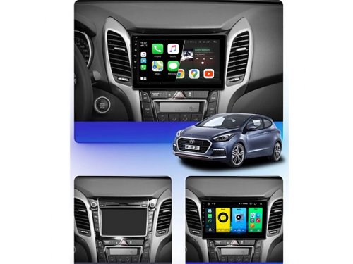 Штатная магнитола FORS.auto M600 для Hyundai I30 (6+128Gb, 9") 2011-2017