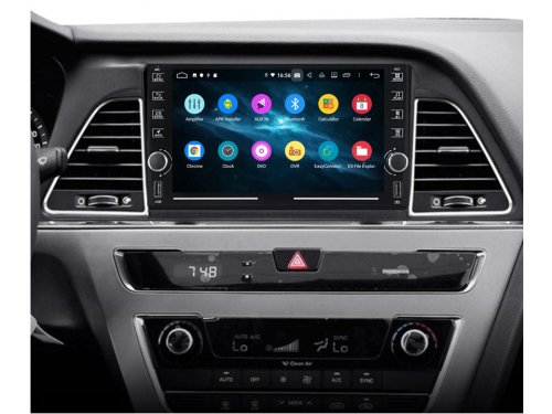 Штатная магнитола FORS.auto K400 для Hyundai Sonata (4+64Gb, 8") 2015-2018