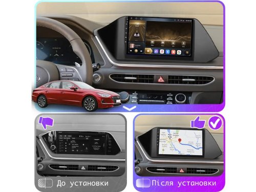 Штатна магнітола FORS.auto М300 для Hyundai Sonata (3+32Gb, 10") 2019-2020