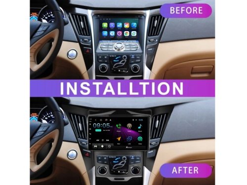 Штатная магнитола FORS.auto М300 для Hyundai Sonata 8 (3+32Gb, 9") 2010-2015