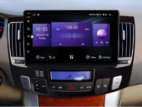 Штатная магнитола FORS.auto М300 для Hyundai Sonata/NF (3+32Gb, 9", Auto AC) 2008-2010