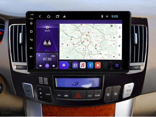 Штатна магнітола FORS.auto M500 для Hyundai Sonata/NF (4+64Gb, 9", Auto AC) 2008-2010