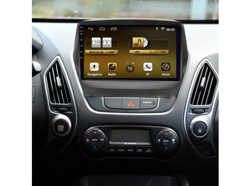 Штатная магнитола FORS.auto M400 для Hyundai Tucson/IX35 (4+64Gb, 10") 2009-2012