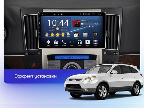 Штатная магнитола FORS.auto М300 для Hyundai Veracruz (3+32Gb, 9") 2006-2015