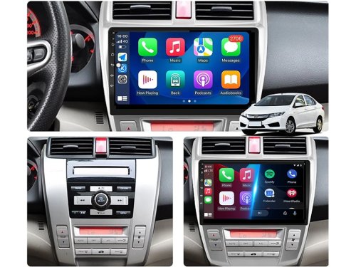 Штатна магнітола FORS.auto M400 для Honda City (4+64Gb, 10", Auto AC) 2008-2011