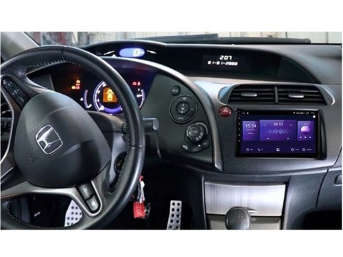 Штатна магнітола FORS.auto М300 для Honda Civic (3+32Gb, 9") 2005-2011