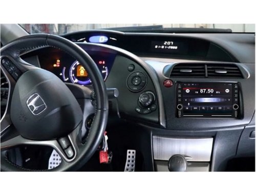 Штатна магнітола FORS.auto K200 для Honda Civic (2+32Gb, 8") 2005-2011