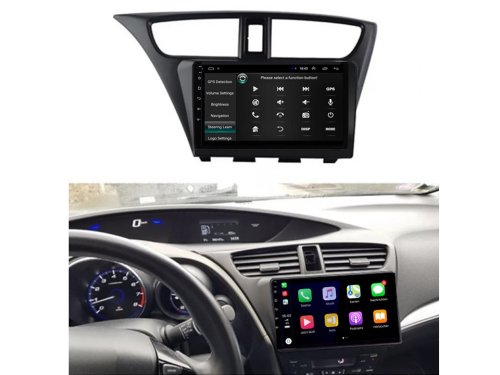 Штатна магнітола FORS.auto M400 для Honda Civic (4+64Gb, 9") 2012-2015