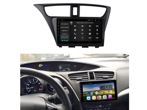 Штатная магнитола FORS.auto M500 для Honda Civic (4+64Gb, 9") 2012-2015