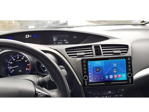 Штатна магнітола FORS.auto K400 для Honda Civic (4+64Gb, 8") 2012-2015