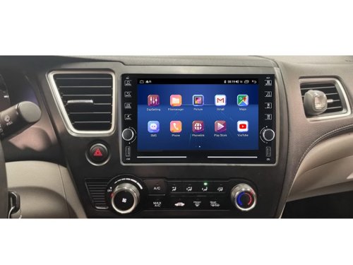 Штатная магнитола FORS.auto K150 для Honda Civic (2+32Gb, 8") 2013-2016