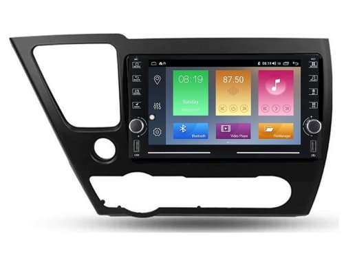 Штатная магнитола FORS.auto K200 для Honda Civic (2+32Gb, 8") 2013-2016