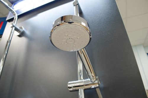 Душевая система Grohe Tempesta Cosmopolitan System 250 Cube с термостатическим смесителем для душа Grohe QuickFix Precision Get