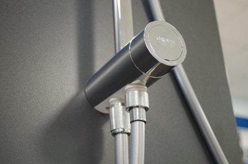 Душова система Grohe Tempesta Cosmopolitan System 250 Cube з термостатичним змішувачем для ванни QuickFix Precision Feel