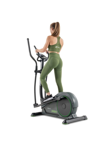 Орбитрек Hop-Sport HS-120C Prim черно-зеленый + мат