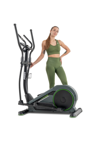 Орбитрек Hop-Sport HS-120C Prim черно-зеленый + мат