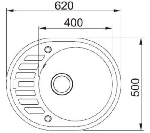 Мойка Franke ROG 611-62 оникс (114.0205.519)