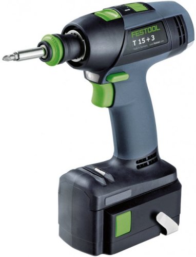 Шуруповерт аккумуляторный Festool T 15+3 Li 3,0 Plus