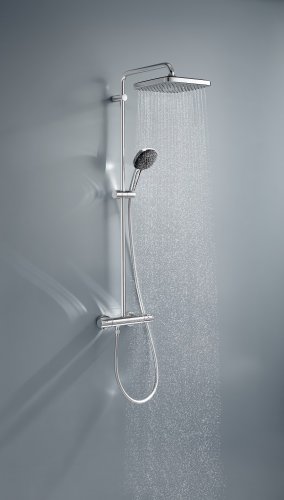 Душевая система с термостатом Grohe QuickFix Vitalio Comfort 250 (26696001)