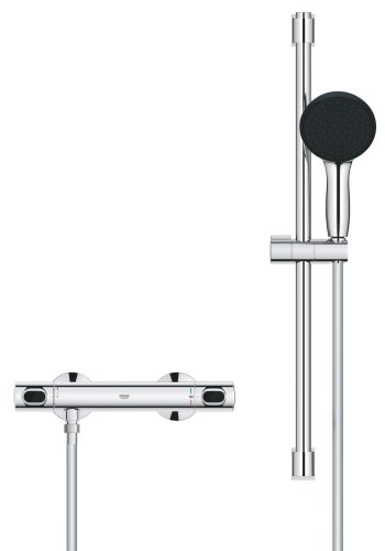 Термостат для душа с душевым гарнитуром Grohe Quickfix Precision Flow (34800001)
