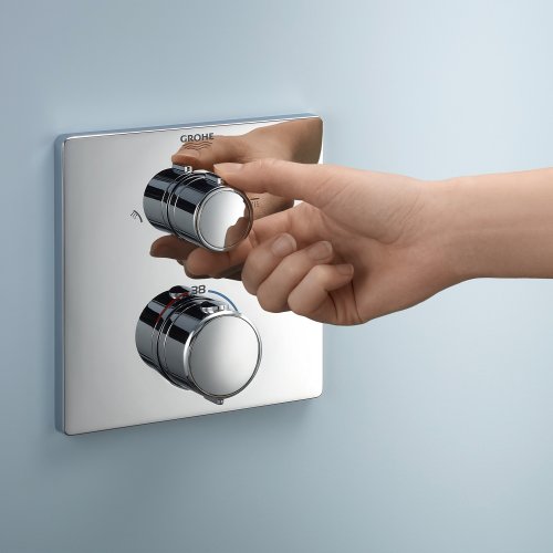 Душевая система скрытого монтажа термостатическая Grohe QuickFix Precision Grohtherm Cube 34882000