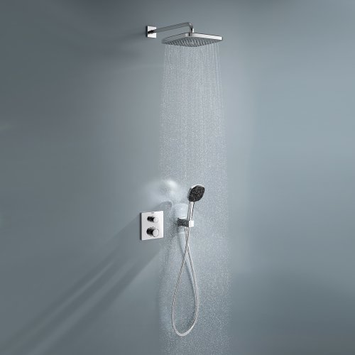 Душевая система скрытого монтажа термостатическая Grohe QuickFix Precision Grohtherm Cube 34882000