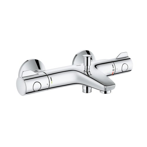 Смеситель для ванной Grohe Grohtherm 800 34567000 с душевым гарнитуром 27853001 (34567001)