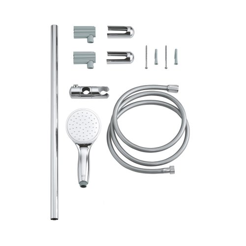 Смеситель для ванной Grohe Grohtherm 800 34567000 с душевым гарнитуром 27853001 (34567001)