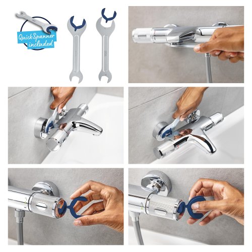 Смеситель термостатический для душа Grohe QuickFix Precision Flow 34805001