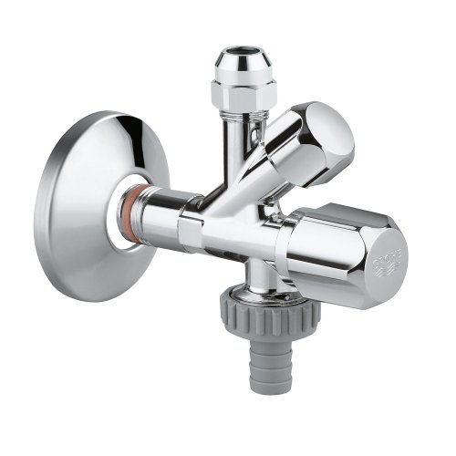 Кран приборный Grohe 22036000 1/2"х3/8"х3/4"