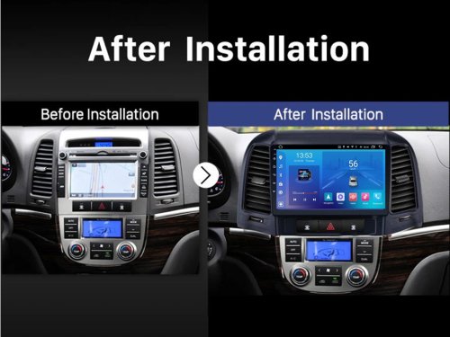 Штатная магнитола FORS.auto FS 2 ULTRA для Hyundai Santa Fe (2+32Gb, 9") 2006-2012