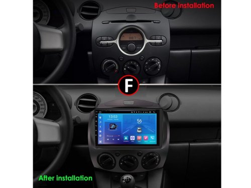 Штатна магнітола FORS.auto FS 2 ULTRA для Mazda 2 (2+32Gb, 9") 2007-2014