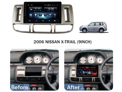 Штатна магнітола FORS.auto FS 2 ULTRA для Nissan X-Trail (9 inch) 2006