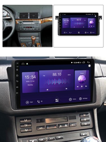 Штатная магнитола FORS.auto FS 4 MAX для BMW 3 Series E46 1998-2005