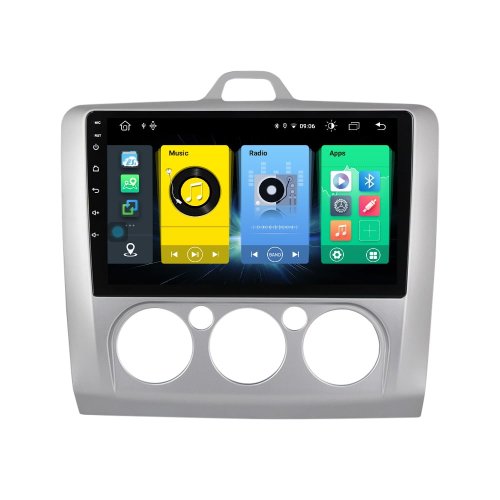 Штатная магнитола FORS.auto FS 4 MAX для Ford Focus (Manual AC) 2005-2011