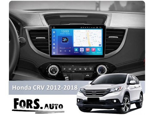 Штатная магнитола FORS.auto FS 4 MAX для Honda CRV (4+32Gb, 10") 2012-2018