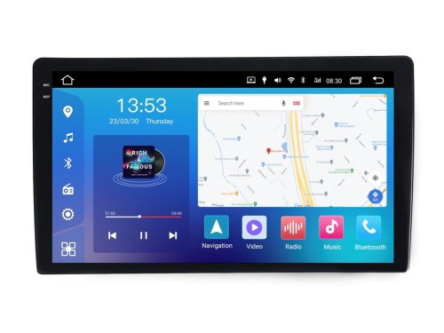 Штатная магнитола FORS.auto FS 4 MAX для Honda Fit (4+32Gb, 10", LHD) 2014-2019