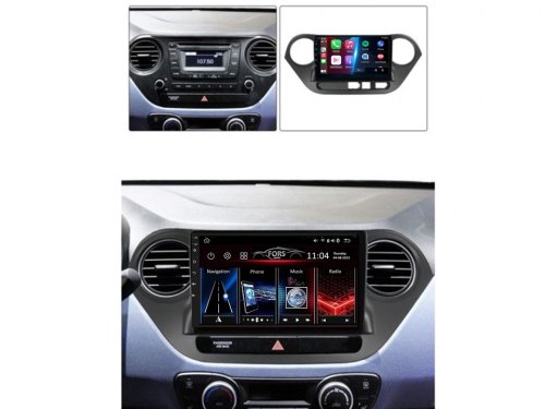 Штатная магнитола FORS.auto FS 4 MAX для Hyundai i10 (4+32Gb, 9") 2014-2017