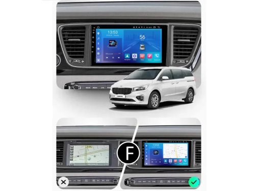 Штатная магнитола FORS.auto FS 4 MAX для Kia Carnival (4+32Gb, 9") 2014-2020