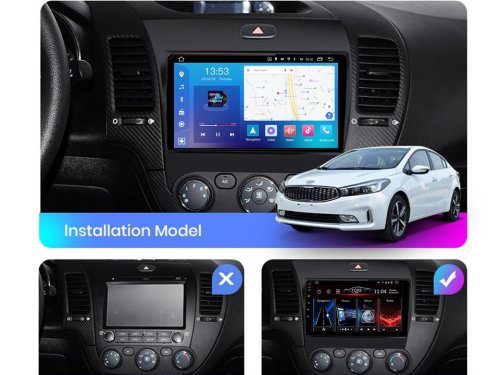 Штатна магнітола FORS.auto FS 4 MAX для Kia Cerato/K3 (4+32Gb, 9") 2012-2015