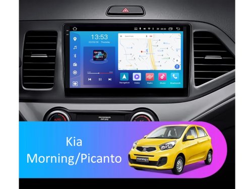 Штатная магнитола FORS.auto FS 4 MAX для Kia Morning/Picanto (4+32Gb, 9") 2014+