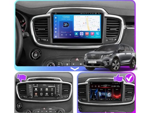 Штатная магнитола FORS.auto FS 4 MAX для Kia Sorento (4+32Gb, 10") 2014+