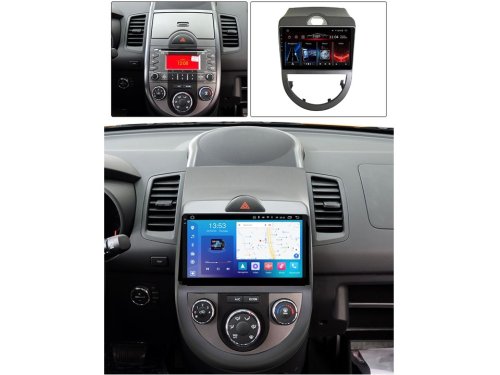 Штатная магнитола FORS.auto FS 4 MAX для Kia Soul (4+32Gb, 9") 2008-2014