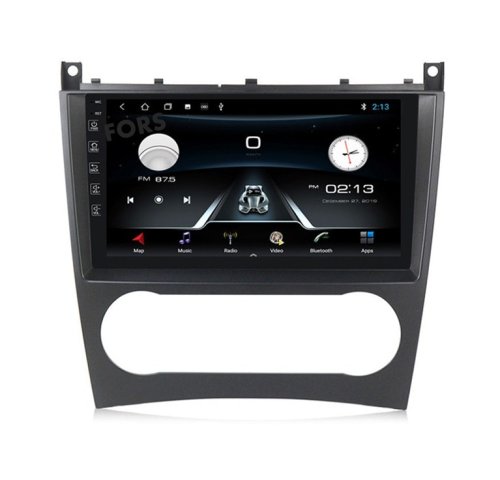 Штатная магнитола FORS.auto FS 4 MAX для Mercedes Benz W203/W209/W169/W219/A160/C180 2004-2012
