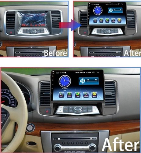 Штатна магнітола FORS.auto FS 4 MAX для Nissan Teana (4+32Gb, 10") 2008-2012