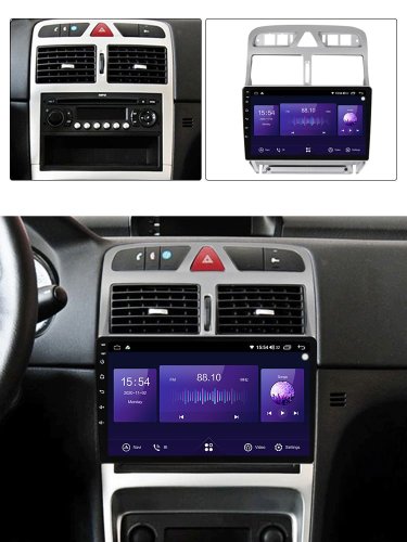 Штатна магнітола FORS.auto FS 4 MAX для Peugeot 307 2002-2013